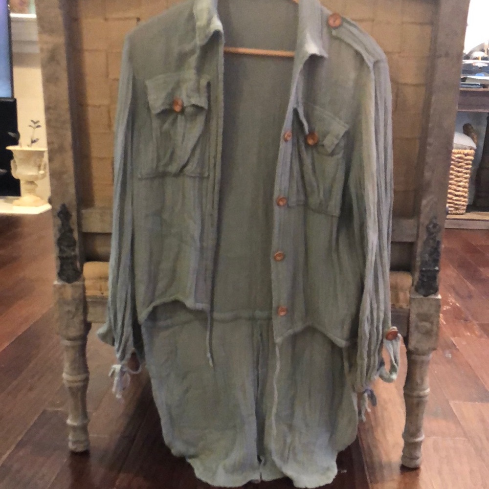 Jens pirate booty military style jacket